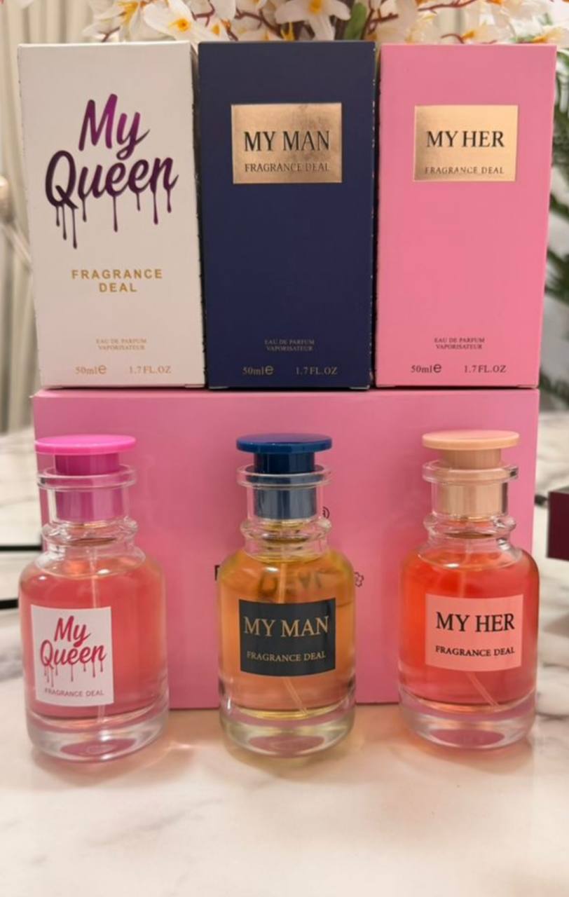 My Her, My Men & My Men Intense Fragrance Deal perfume 50ml