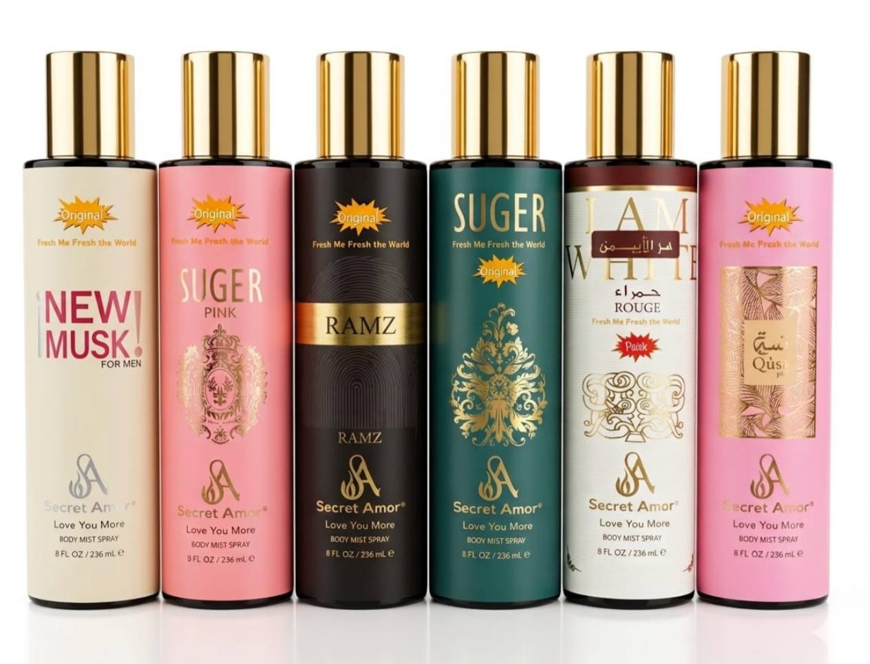 Secret Amor body mist 236ml