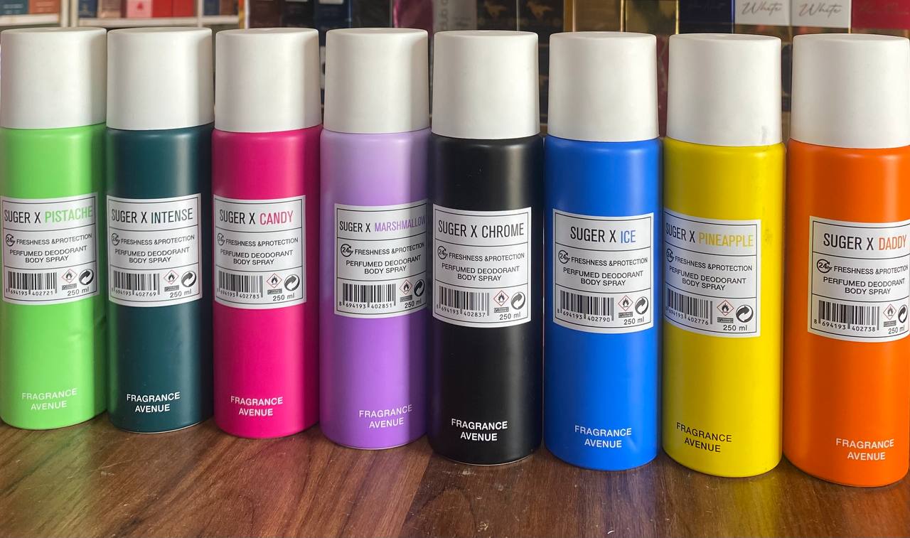 Fragrance Avenue Suger X body spray 250ml 